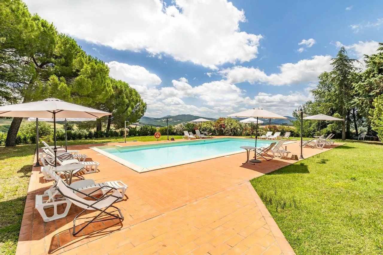 Family Apartments With Pool Near Volterra - Happy Rentals Pomarance Italy