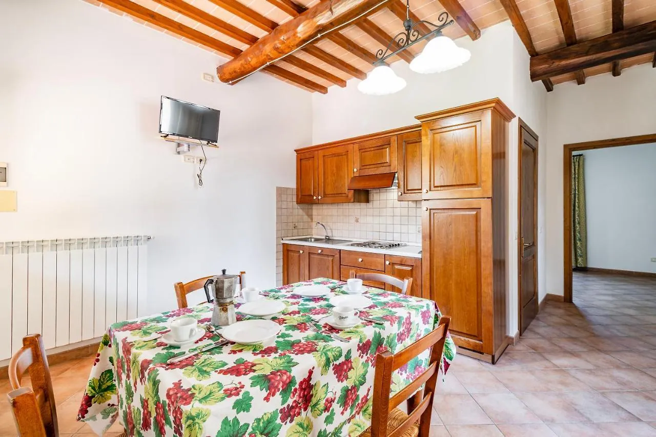 Family Apartments With Pool Near Volterra - Happy Rentals Pomarance