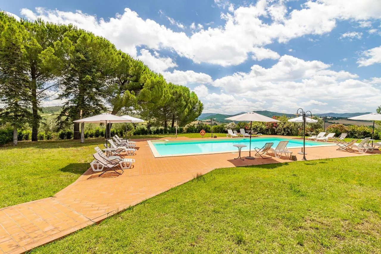 Family Apartments With Pool Near Volterra - Happy Rentals Pomarance Italy