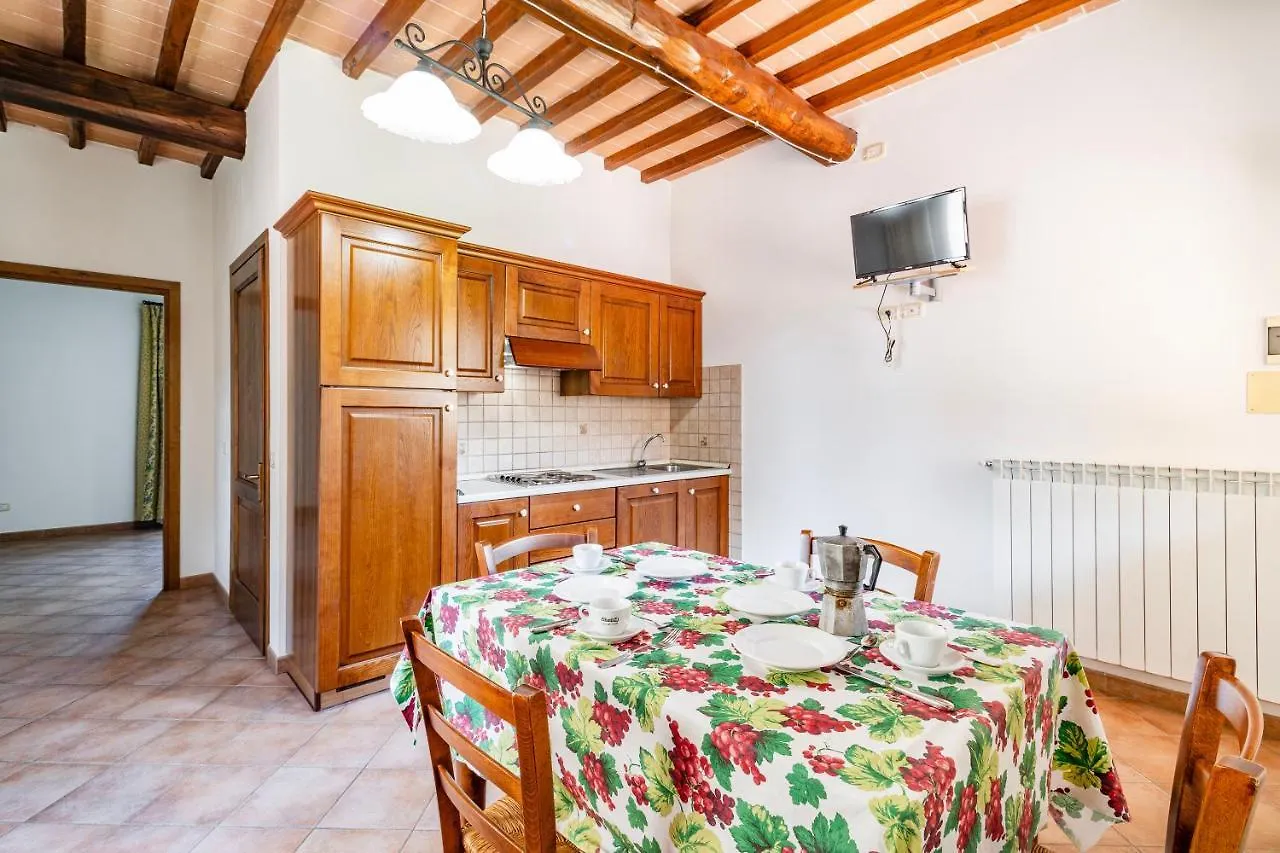 Family Apartments With Pool Near Volterra - Happy Rentals Pomarance