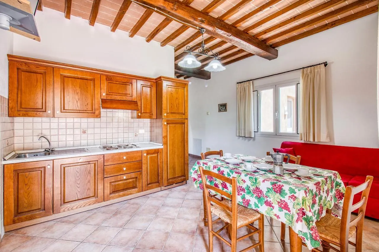 Family Apartments With Pool Near Volterra - Happy Rentals Pomarance